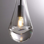 Rain Waterfall Glass Pendant Light