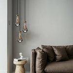 Rain Waterfall Glass Pendant Light