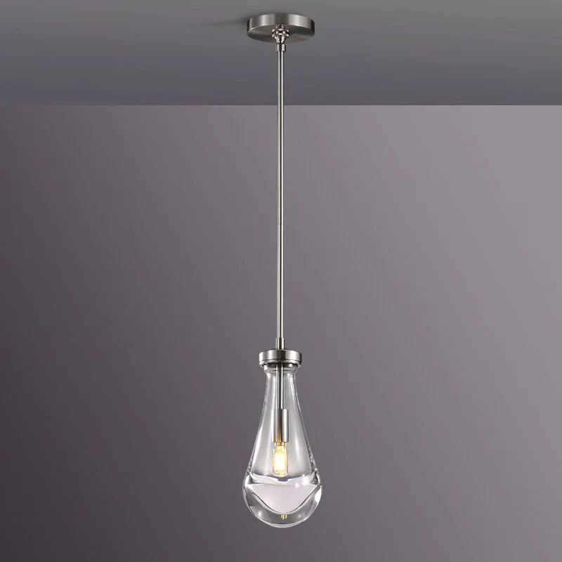 Rain Waterfall Glass Pendant Light
