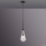 Rain Waterfall Glass Pendant Light