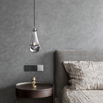 Rain Waterfall Glass Pendant Light