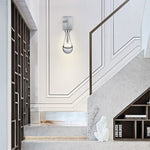 Rain Waterfall Glass Wall Sconce