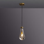 Rain Waterfall Glass Pendant Light