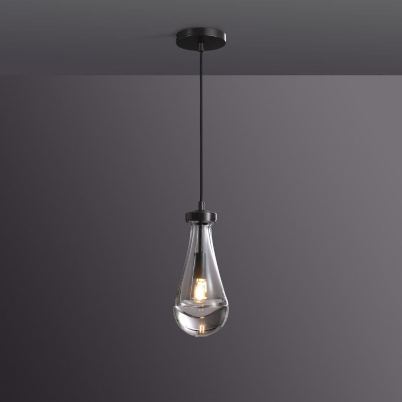 Rain Waterfall Glass Pendant Light