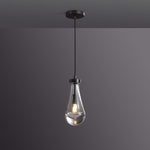 Rain Waterfall Glass Pendant Light