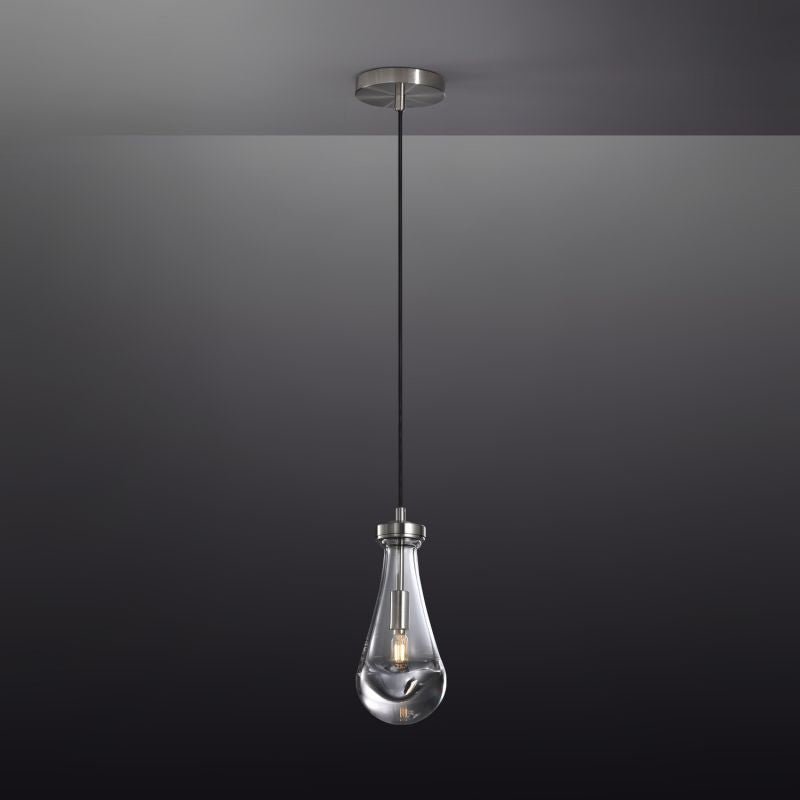 Rain Waterfall Glass Pendant Light