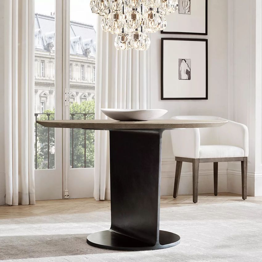 Boule Geometric Cristal Cluster Chandelier 40"