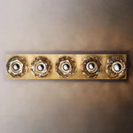 Boule Geometric Cristal Linear Wall Sconce