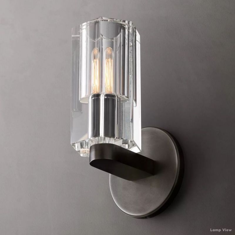 Arcachon Precision Crystal Wall Sconce