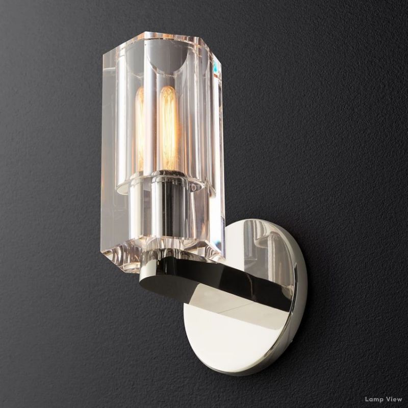 Arcachon Precision Crystal Wall Sconce