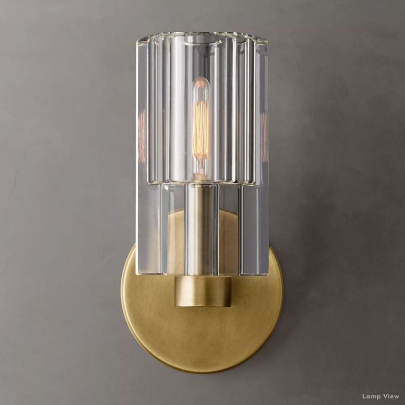 Arcachon Precision Crystal Wall Sconce