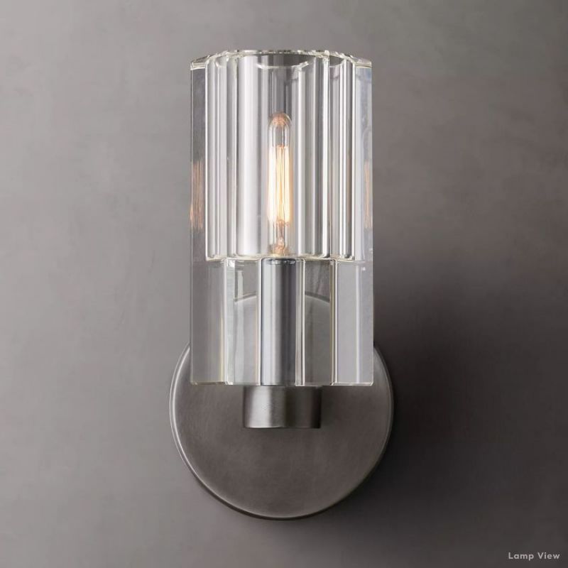 Arcachon Precision Crystal Wall Sconce