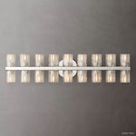 Arcachon Precision Crystal 18-Light Wall Sconce