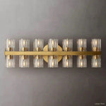 Arcachon Precision Crystal 14-Light Wall Sconce