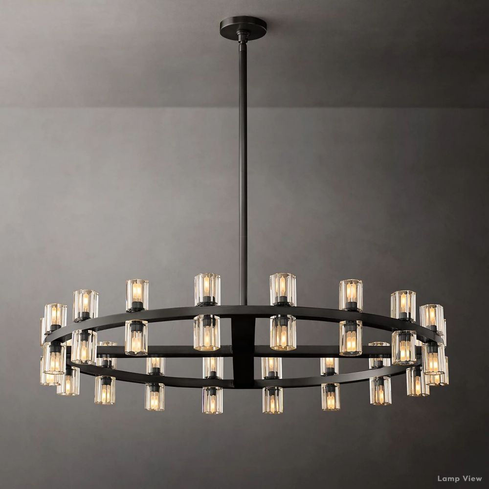 Arcachon Precision Crystal Round Chandelier 36"