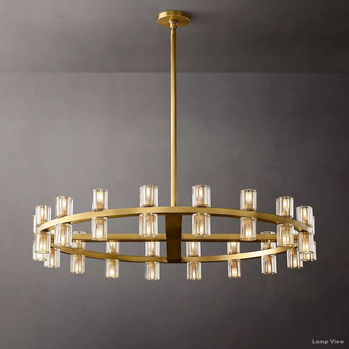Arcachon Precision Crystal Round Chandelier 36"