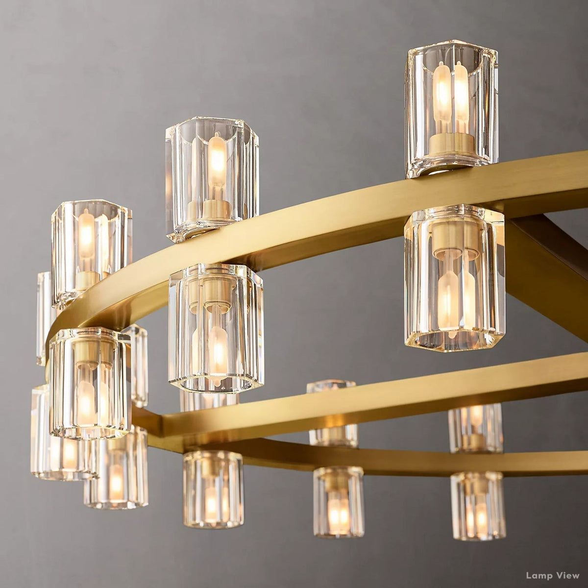 Arcachon Precision Crystal Round Chandelier 48"