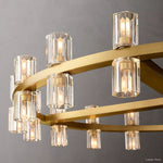 Arcachon Precision Crystal Round Chandelier 48"