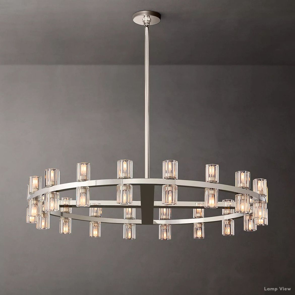Arcachon Precision Crystal Round Chandelier 36"