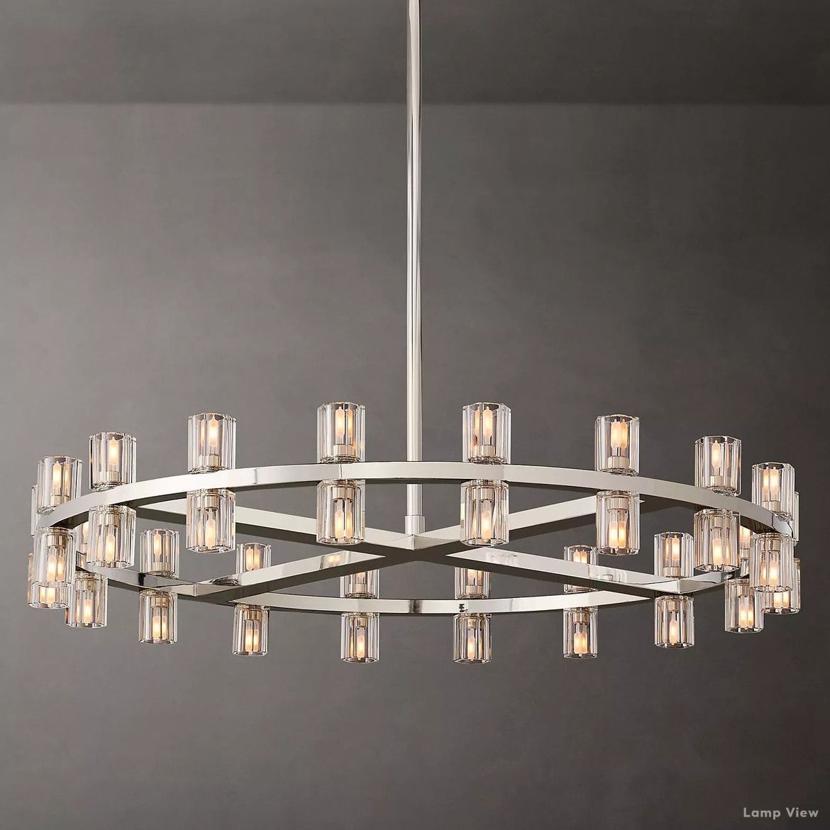 Arcachon Precision Crystal Round Chandelier 36"