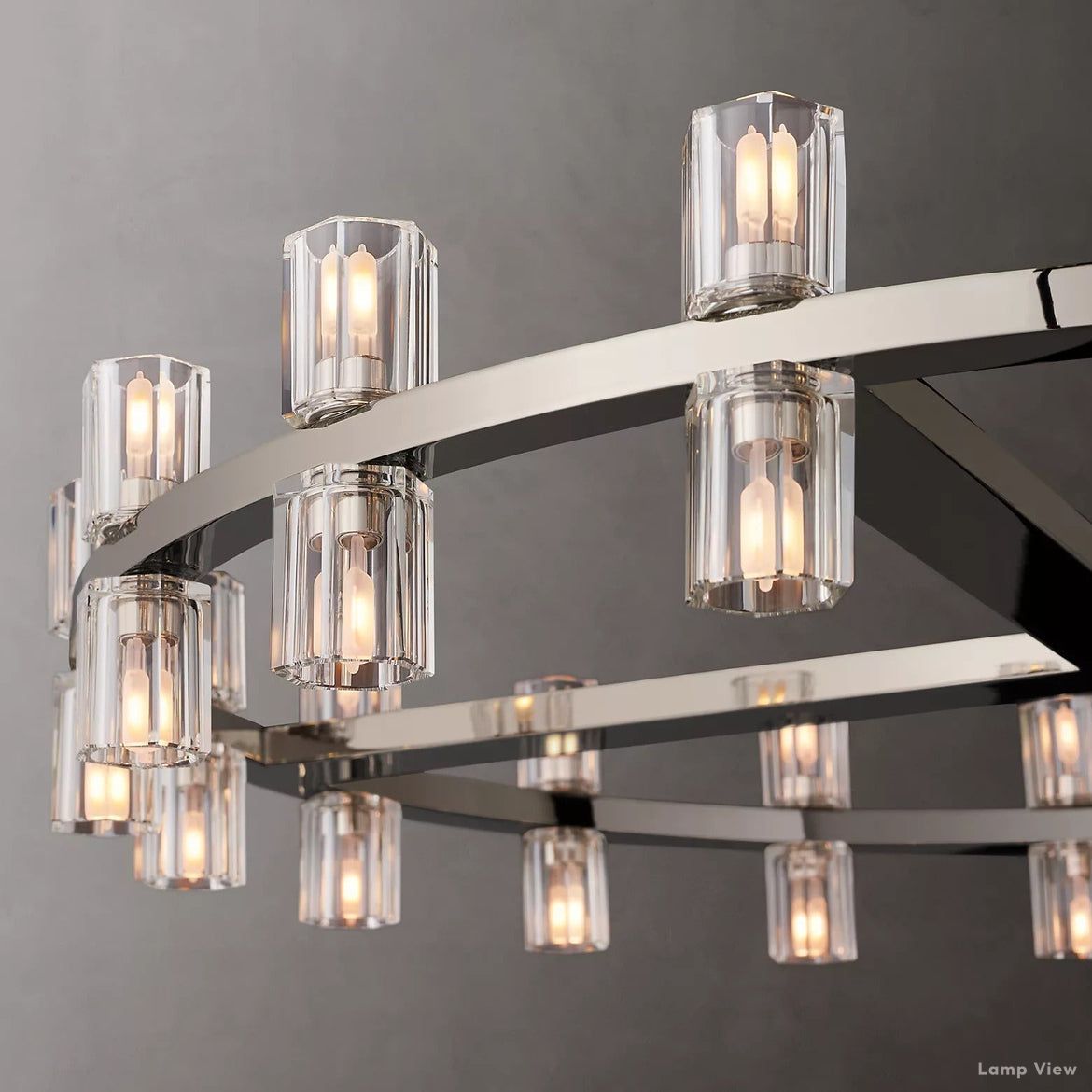 Arcachon Precision Crystal Round Chandelier 36"