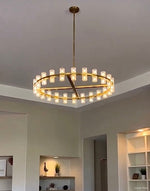 Arcachon Precision Crystal Round Chandelier 48"
