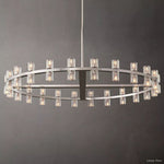Arcachon Precision Crystal Round Chandelier 48"