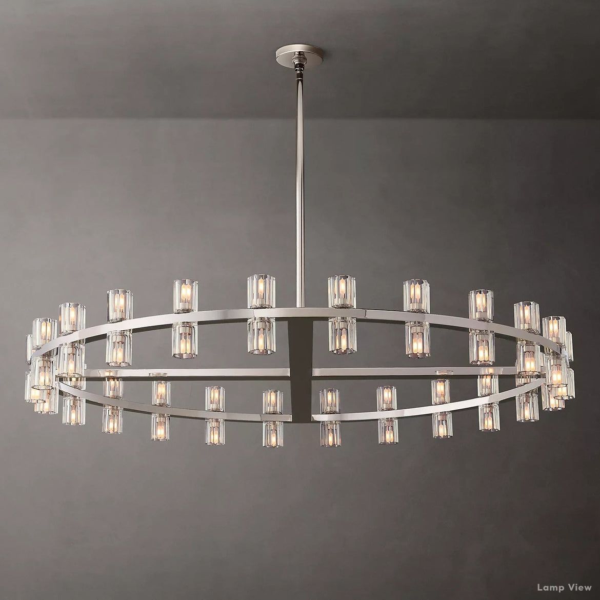 Arcachon Precision Crystal Round Chandelier 48"