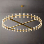 Arcachon Precision Crystal Round Chandelier 60"