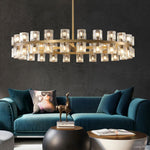 Arcachon Precision Crystal Round Chandelier 36"