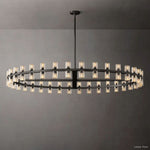 Arcachon Precision Crystal Round Chandelier 60"