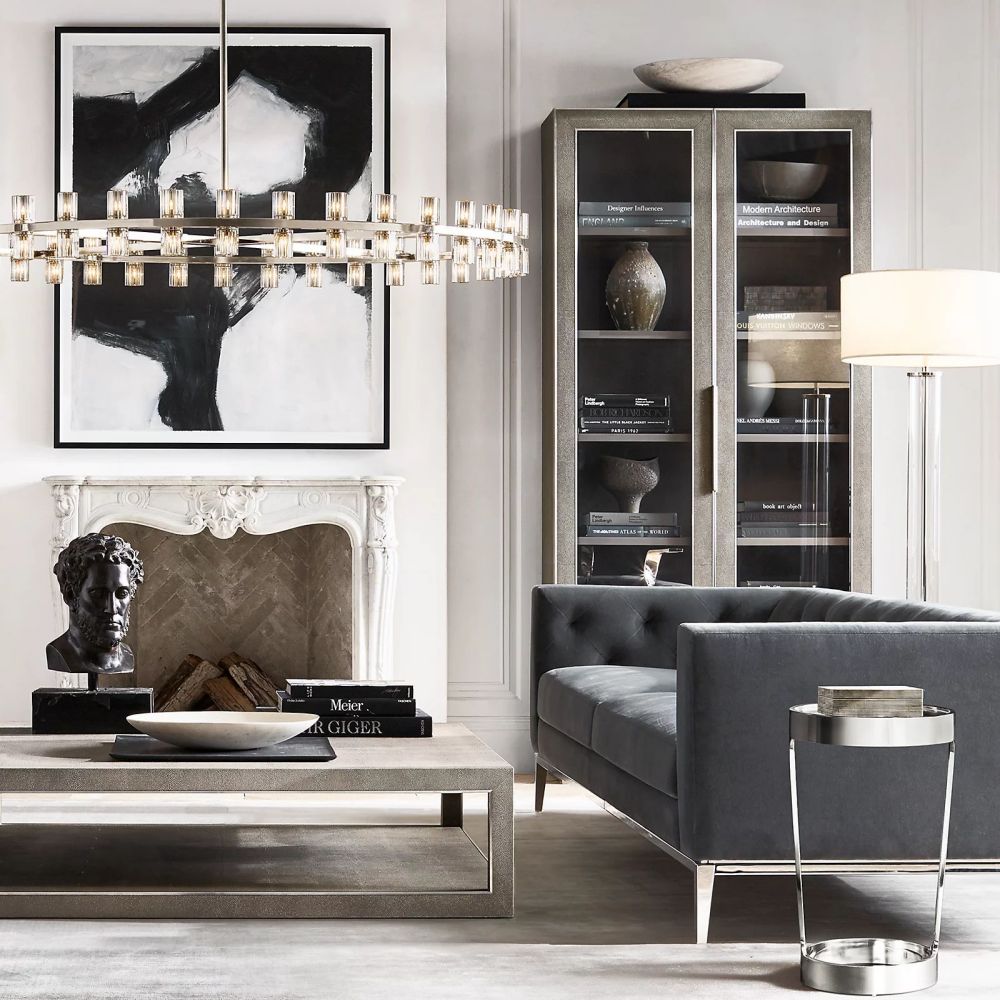 Arcachon Precision Crystal Round Chandelier 60"