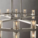 Arcachon Precision Crystal Two-Tier Round Chandelier 60"
