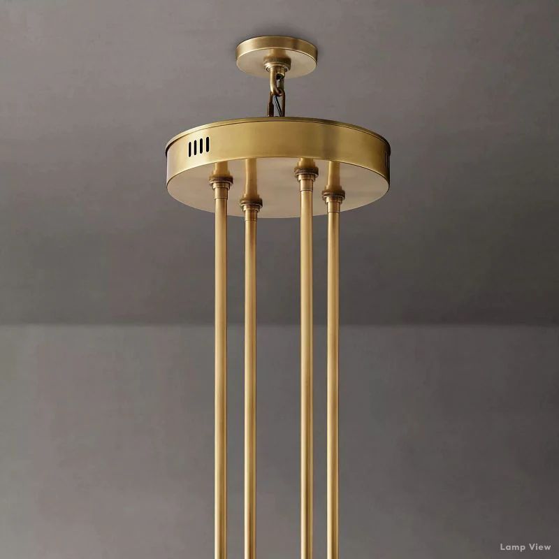 Arcachon Precision Crystal Two-Tier Round Chandelier 60"