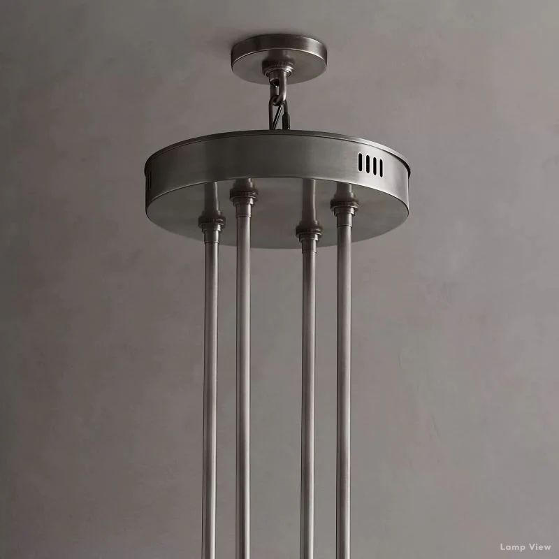 Arcachon Precision Crystal Two-Tier Round Chandelier 60"