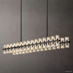 Arcachon Precision Crystal Rectangular Chandelier 54"