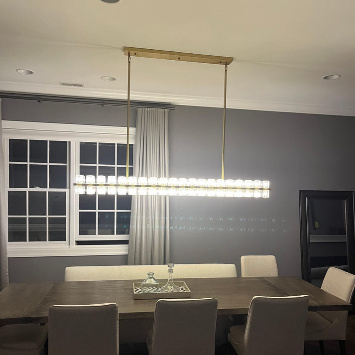 Arcachon Rectangular Chandelier 72"