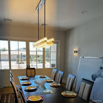 Arcachon Precision Crystal Rectangular Chandelier 54"