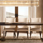 San Marco Ribbed Glass Rectangle Chandelier 72"