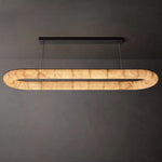 Rivage Lisse Oval Chandelier 74"
