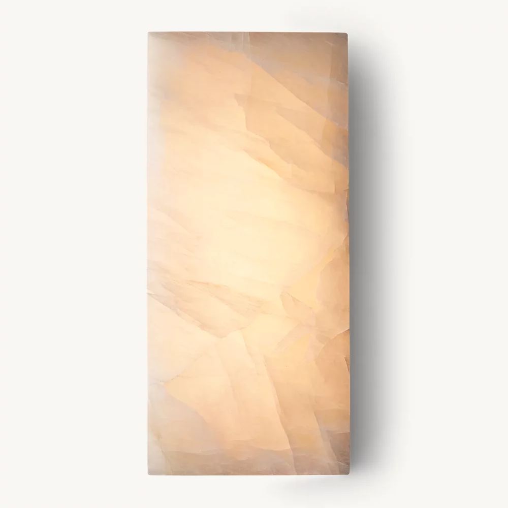 Rivage Lueur Alabaster Wall Sconce