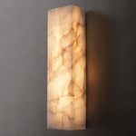 Rivage Lueur Alabaster Wall Sconce
