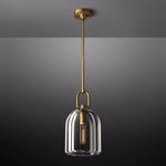 Botanist Crystal Cloche Pendant Light