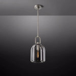 Botanist Crystal Cloche Pendant Light