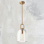 Botanist Crystal Cloche Pendant Light