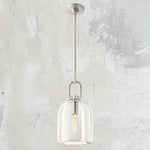 Botanist Crystal Cloche Pendant Light