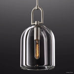 Botanist Crystal Cloche Pendant Light