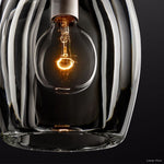 Botanist Crystal Flute Pendant Light