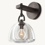 Botanist Crystal Dome Wall Sconce