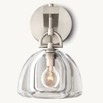 Botanist Crystal Dome Wall Sconce